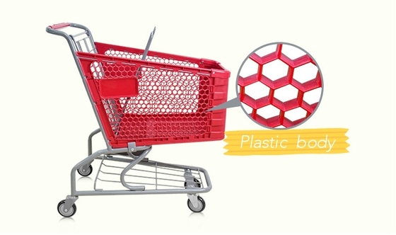 China Carretilla/carros plásticos de las compras en supermercado proveedor